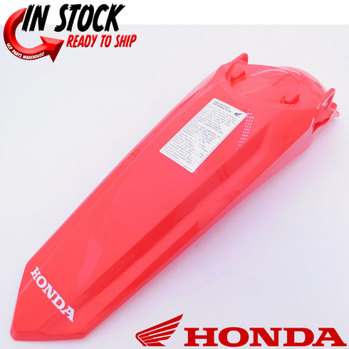 HONDA REAR FENDER EXTREME RED 2021-2025 CRF450R 2021-25 CRF450RX OEM NEW GENUINE